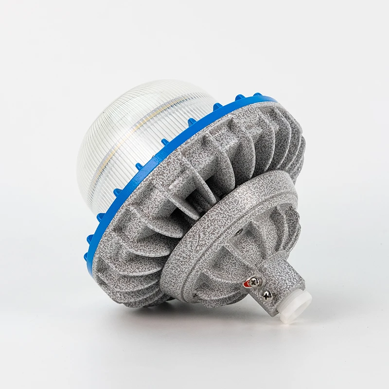 Industrial 30W-100W Ex LED Lights Round Explosion Proof Lamps for Factory Warehouse Oil Gas Station