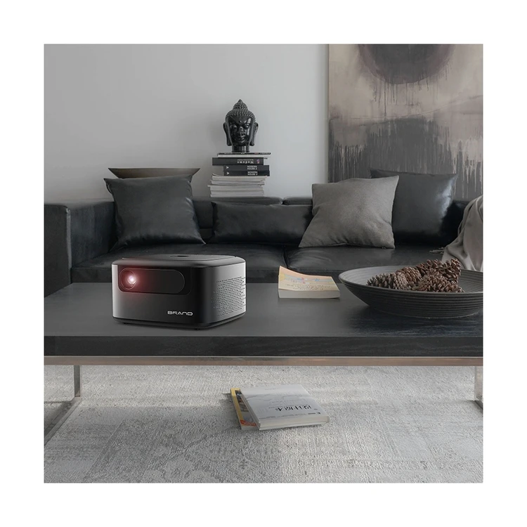 
Factory wholesale portable Android 9.0 home theater HD LED screen mini smart 4k projector 