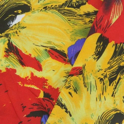 Wholesale 30s 45s viscose poplin print rayon challis 100% rayon woven fabric