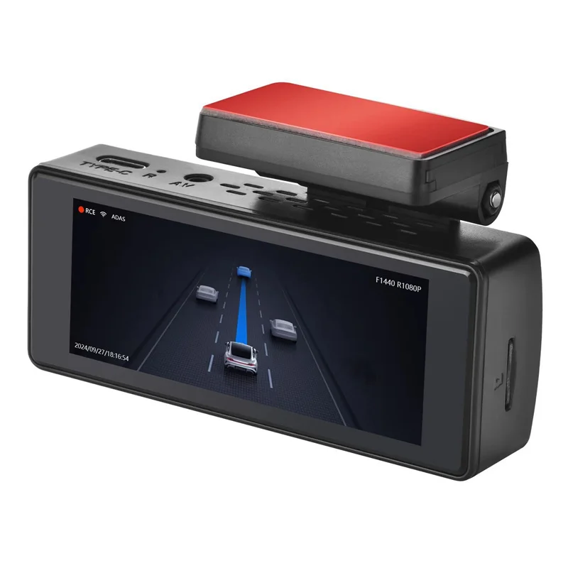 Dual Len WIFI Camera Double Dash Cam Front 4K Car Black Box DVR Back 2K External GPS ADAS Driving Assistant