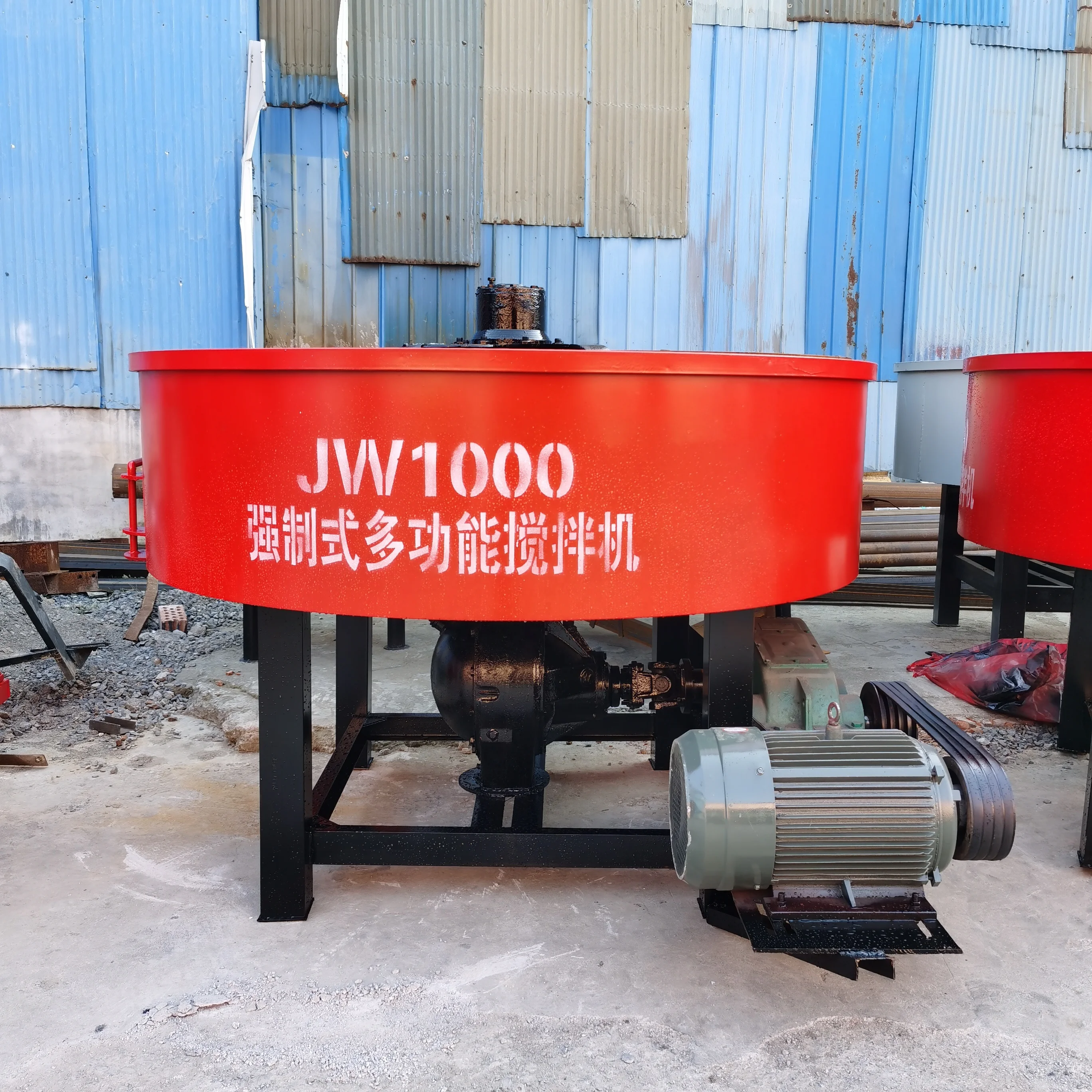 JW750 Automatic Vertical Flat Mixer for Construction Industry Concrete & Cement Mortar Secondary  Tank