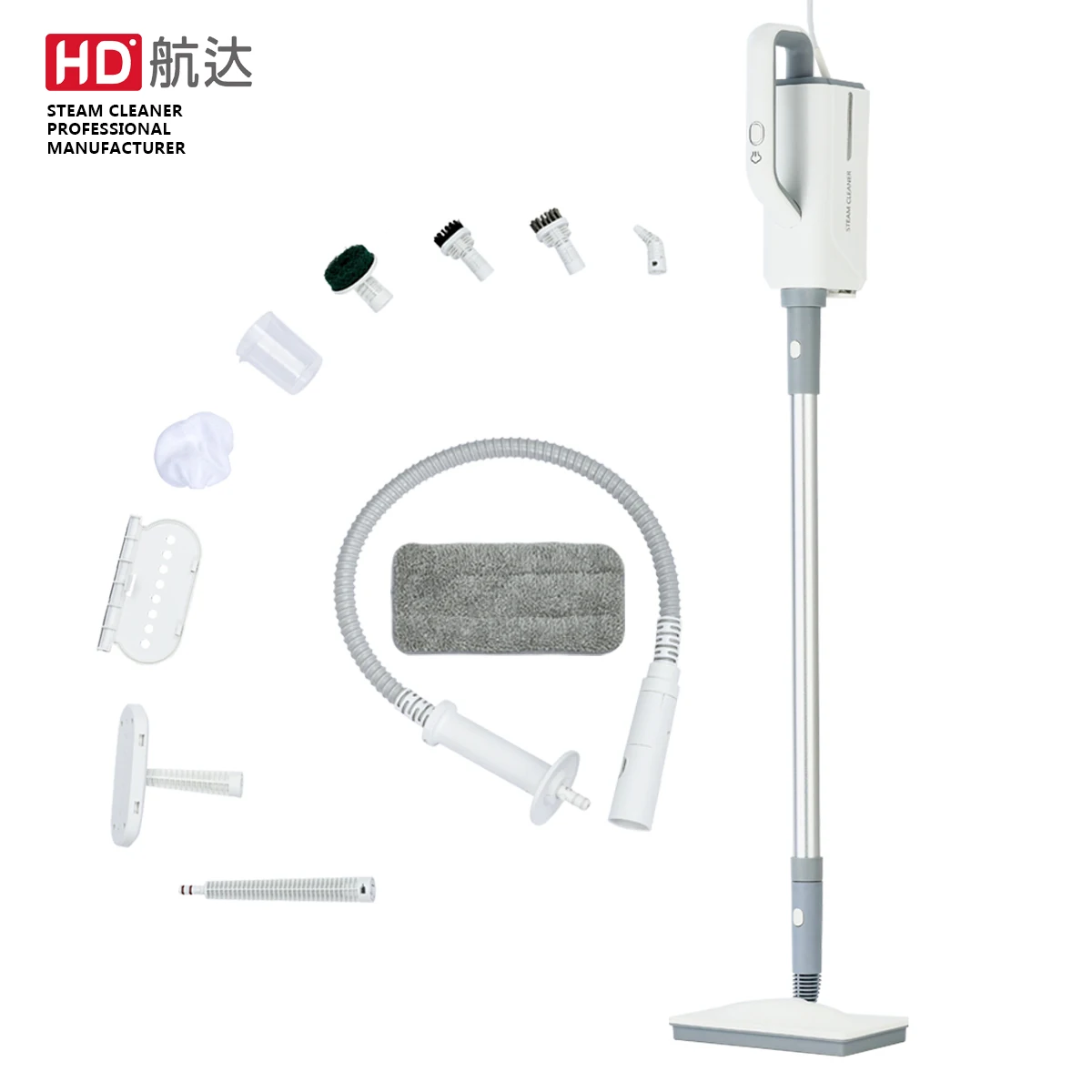 HD206 Professional Industrial Mop Cleaner Machine Time and Effort Saving Efficient Floor Cleaning  Steam Mop