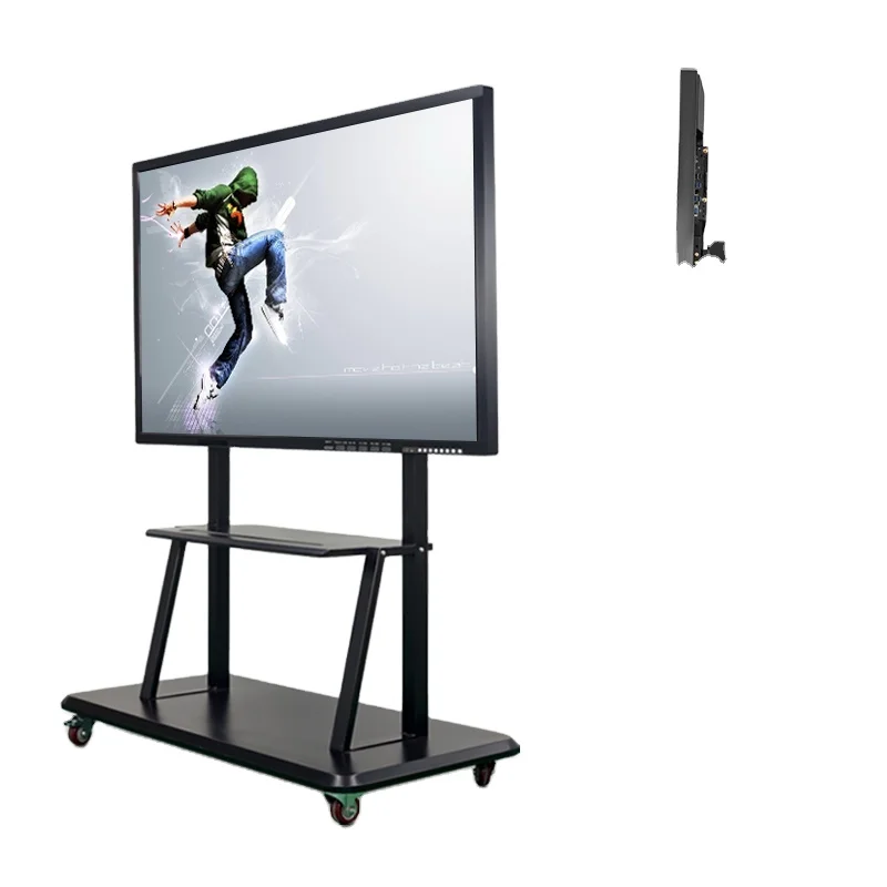 All In One Flat Touch Screen Boards All In One Whiteboard Interactive Projector