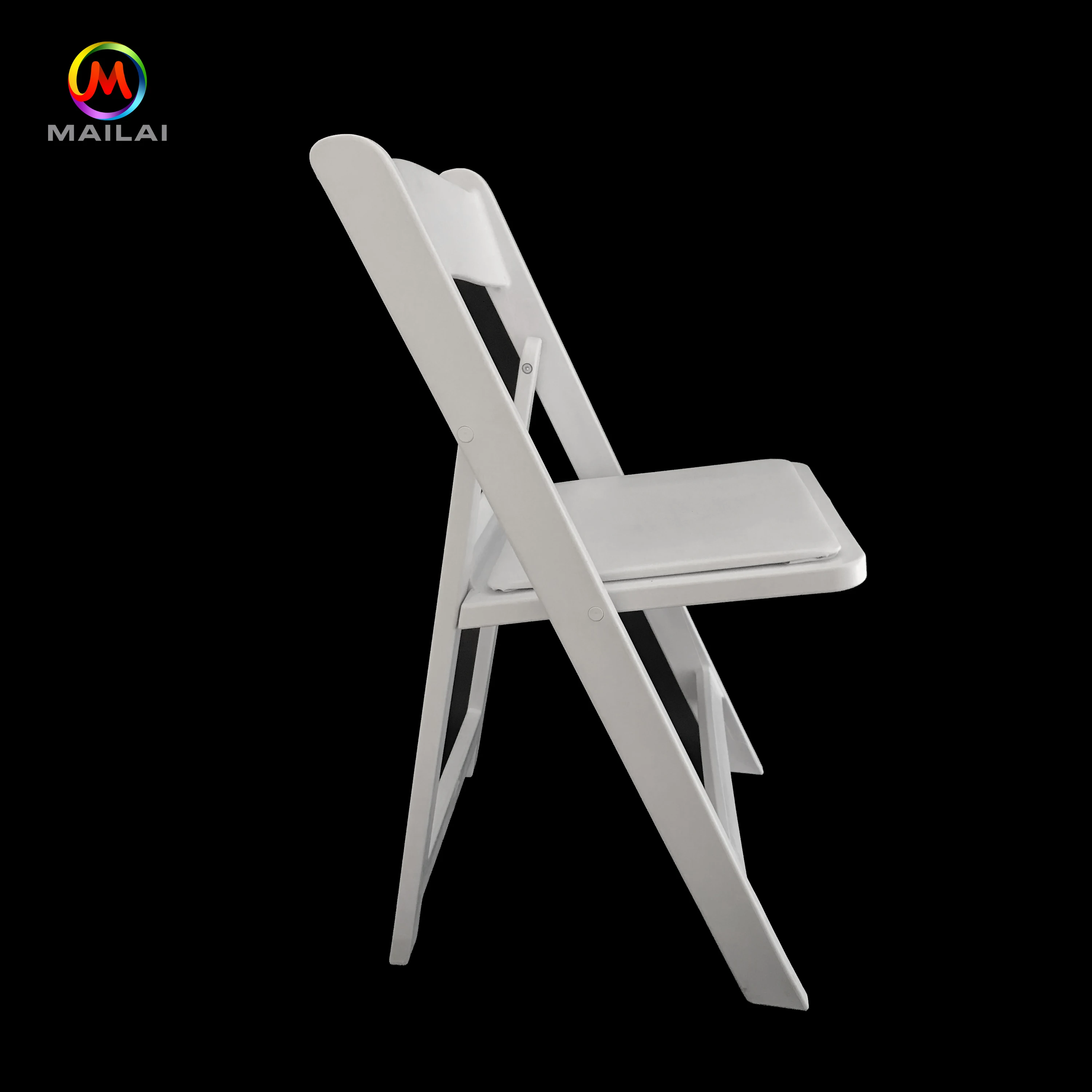 Whole Sale Garden Resin Folding Chair Wedding Dining Folding Plastic Chair