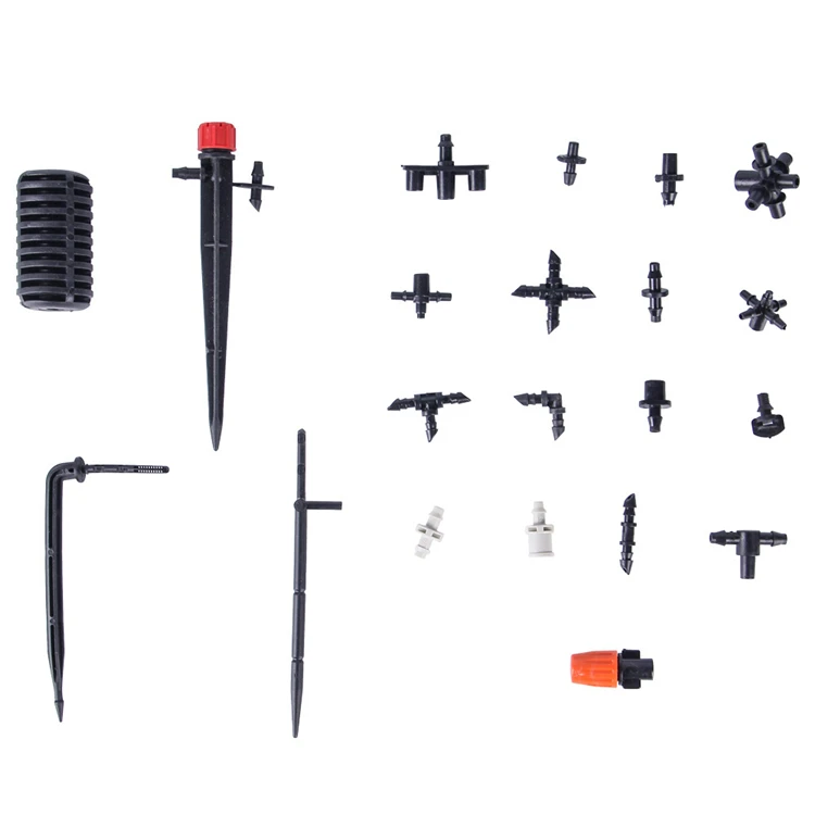 Adjustable Four Heads Drop Arrow Drip Irrigation System Agriculture Irrigation Dripping Arrow Other Watering & Irrigation Black
