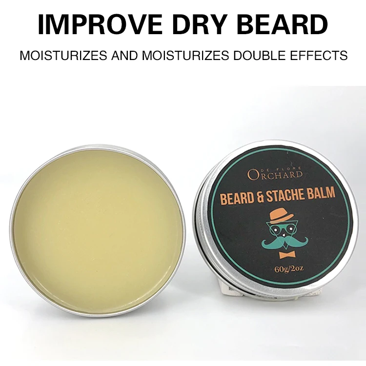 Beard growth oil smooth beard care set organic beard oil for men