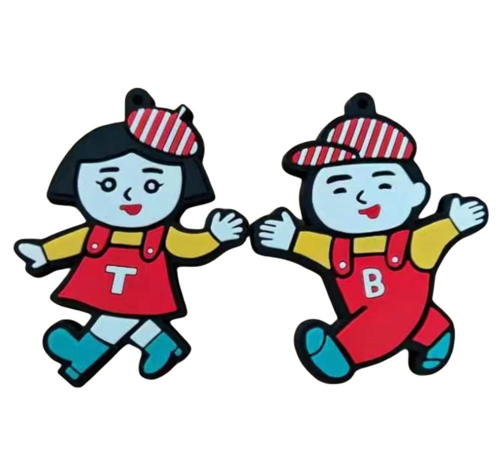 Custom Japan Plastic PVC Mini Game Figurine Figure  Design Toy Keychain Key Chain Key Ring Keyring Figure Custom 3d Figure