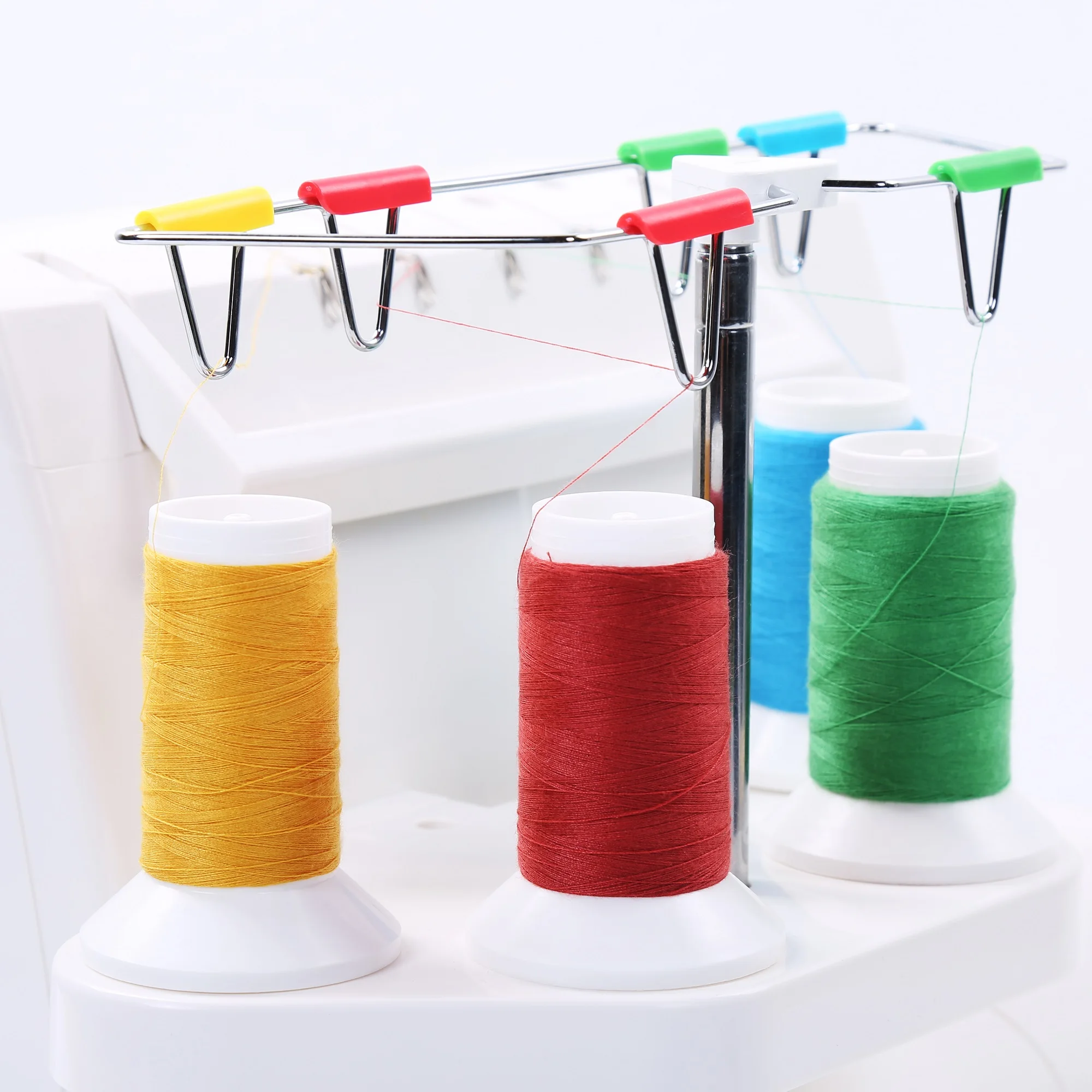 Wholesale home use small semi-automatic overlock sewing machine