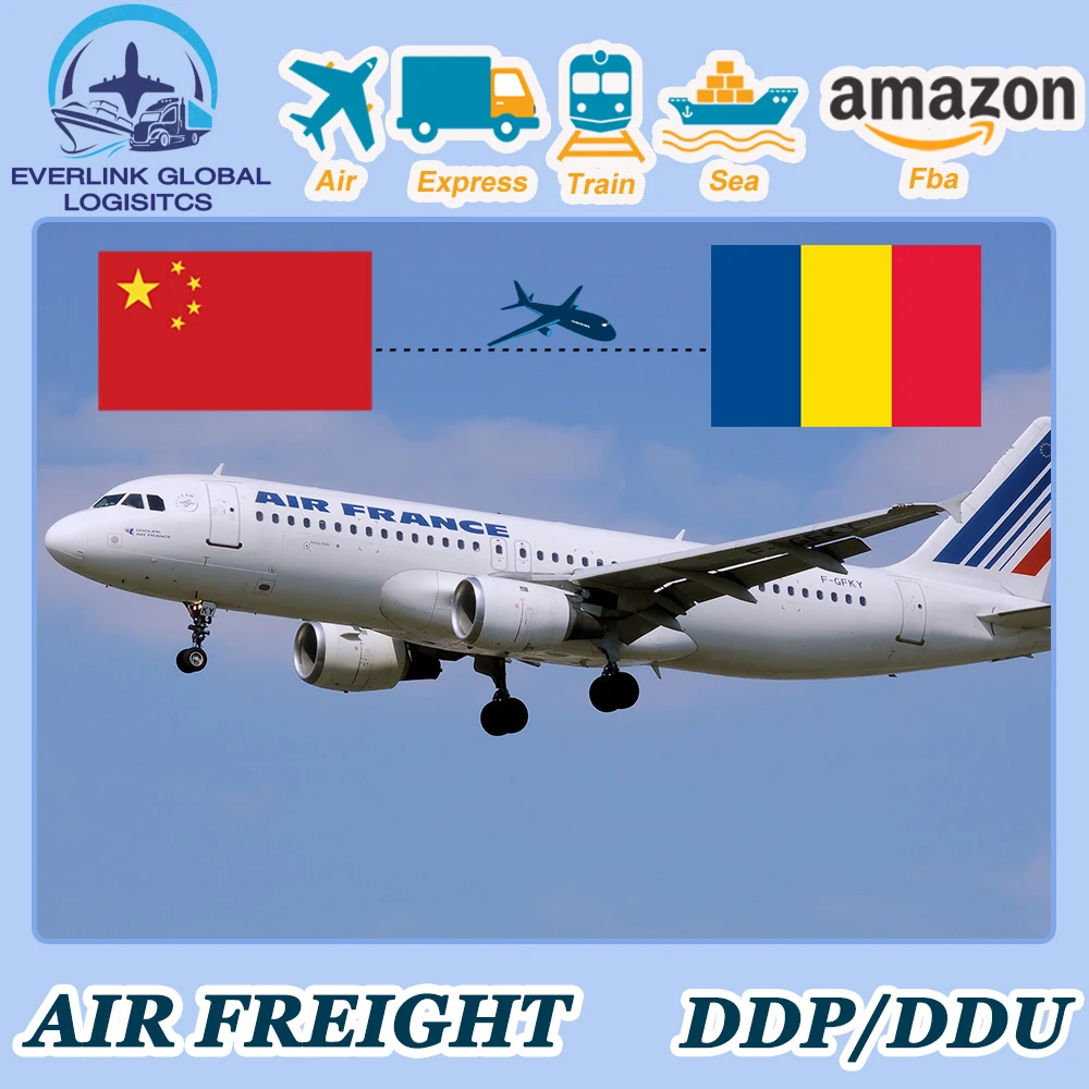 Efficient air shipping agent door to door DDP DDU service low shipping cost from china to Romania Europe freight forwarder