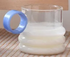 Color matching color matching stripe glass home high borosilicate creative personality juice coffee flower tea cup