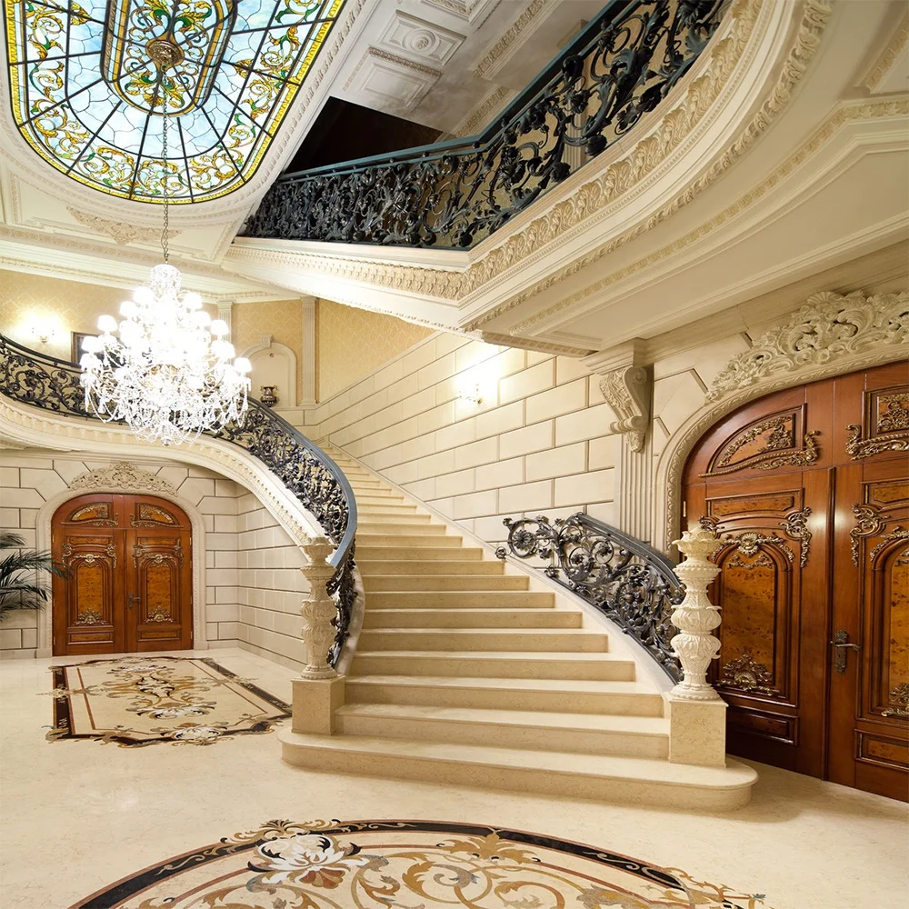 Exterior Wrought Iron Stair Handrail railing designs