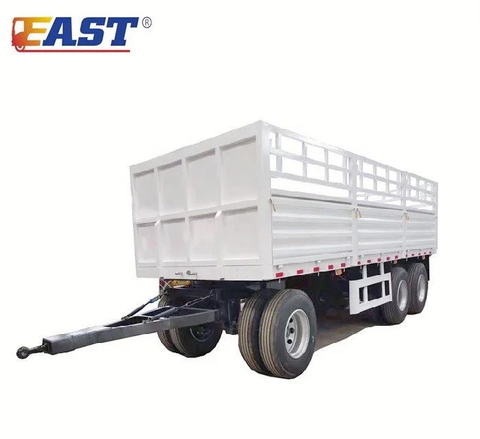 EAST Customize 2 Axle 20 Ton Draw Bar Towing Dolly cargo Draw Bar trailer DrawBar trailer Full Trailer price
