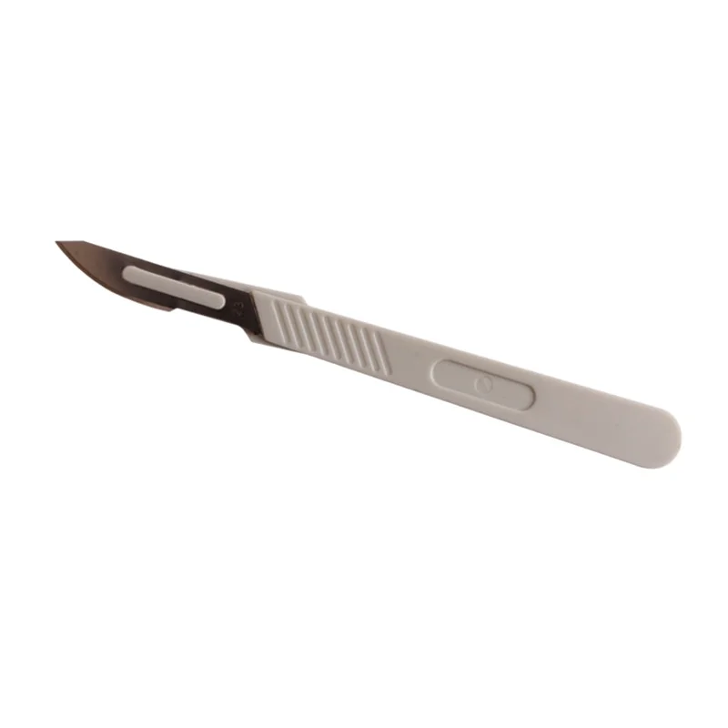 Hot Sell Disposable Medical Use Surgical Scalpel with Stainless Steel Plastic Knife Handle