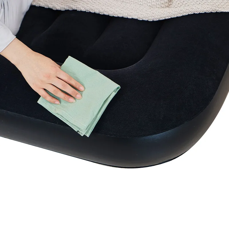 2.03m X 1.83m X 22cm Wholesale Fine Quality Inflatable Mattress 2024 Twin Travel Inflatable Mattress