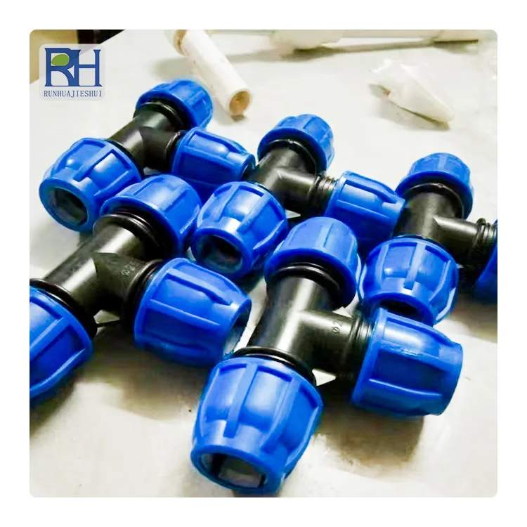 Water irrigation ball valve hdpe pipe fittings pp plastic fittings End Plug with low price in China