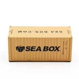 1:87 Scale 6.9cm Container Model 20GP Decoration International Shipping Sea Transport Gift Car Model HO Train Scene Model