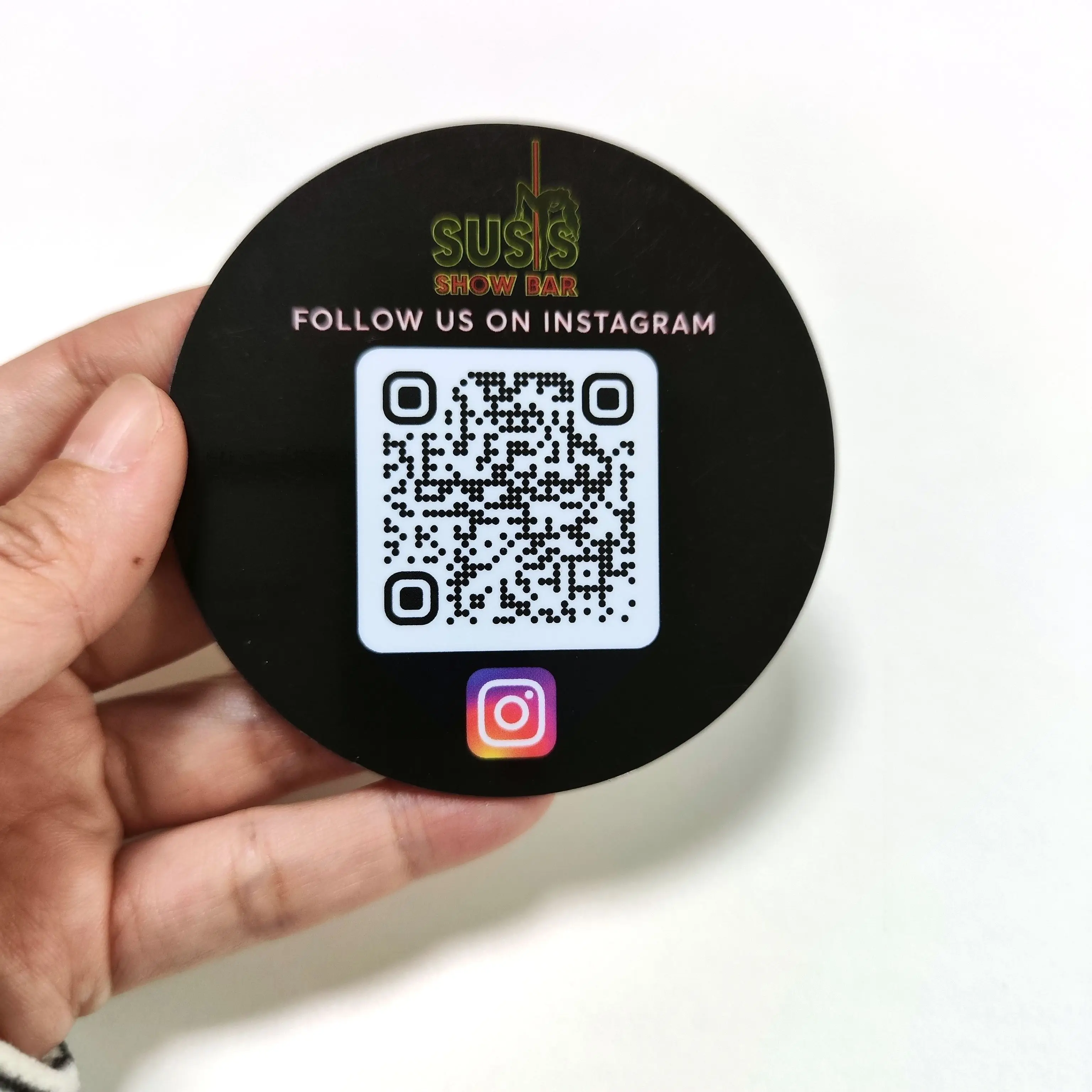 Custom Touchless Google Rating Tag NFC Smart Card Tag PVC Card With Chip NTAG215 For Restaurant Store