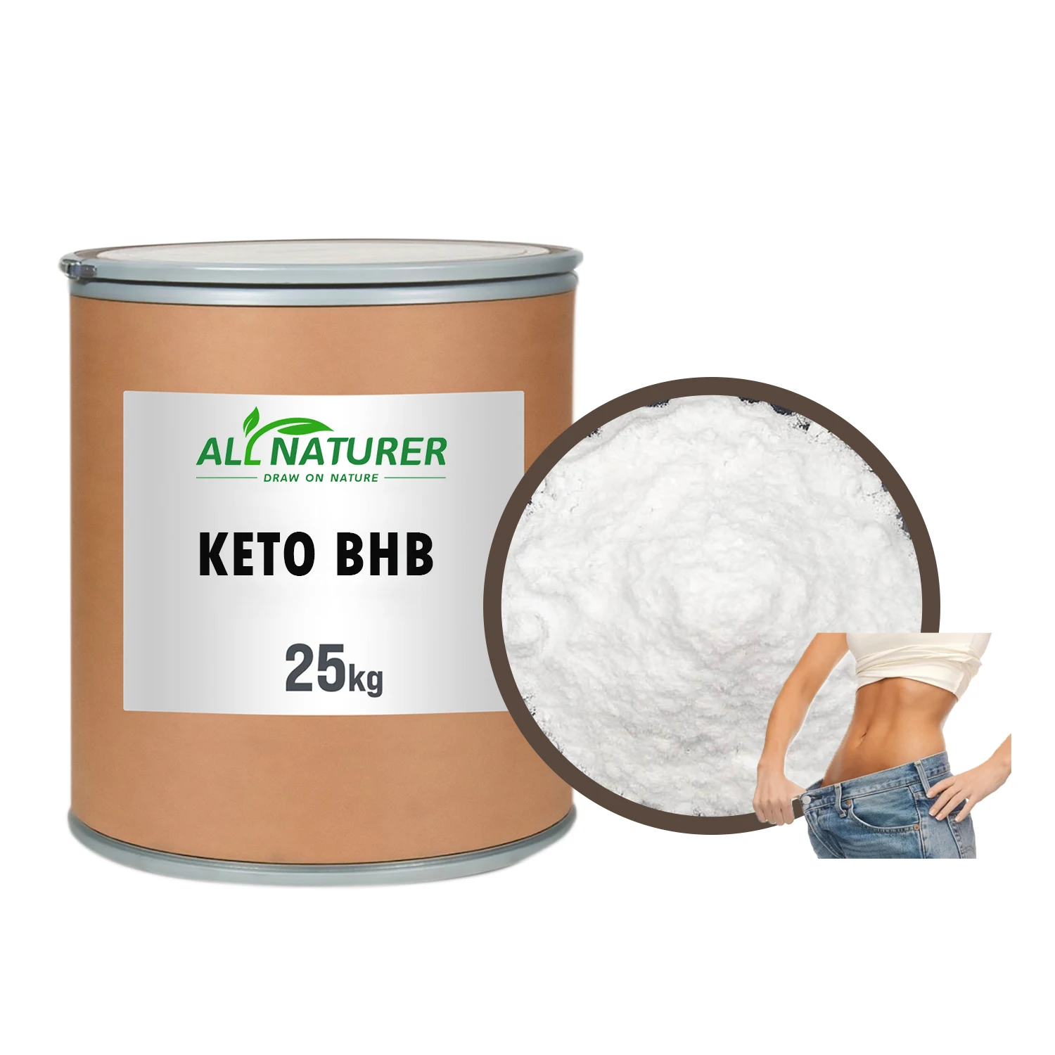 Объемный 3-гидроксибутират кальция 98% бета-гидроксибутират BHB кальция