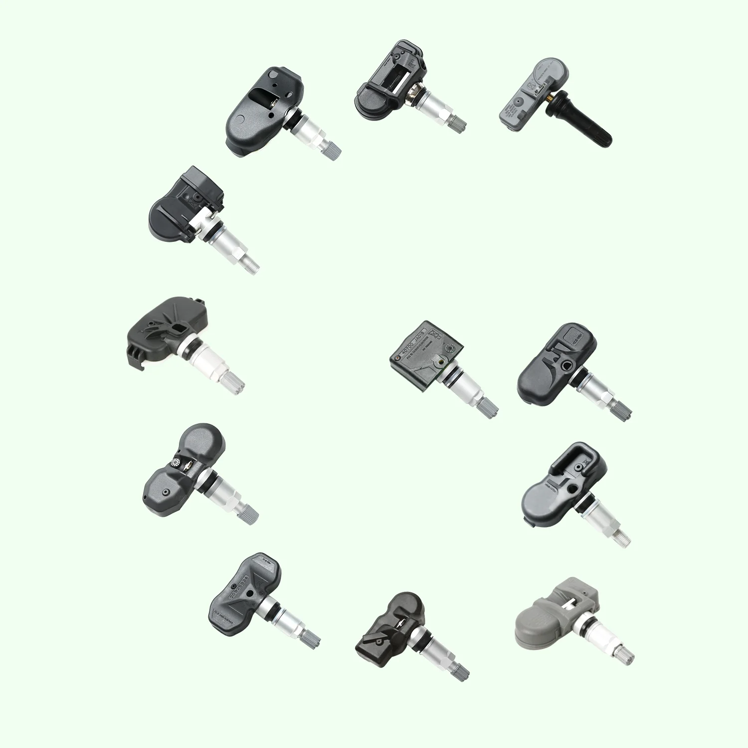 Система мониторинга давления в шинах с датчиками TPMS 1 к 1, 315 МГц/433,92 МГц, TPMS для GM, Ford, Chrysler, Toyota, Honda, Nissan