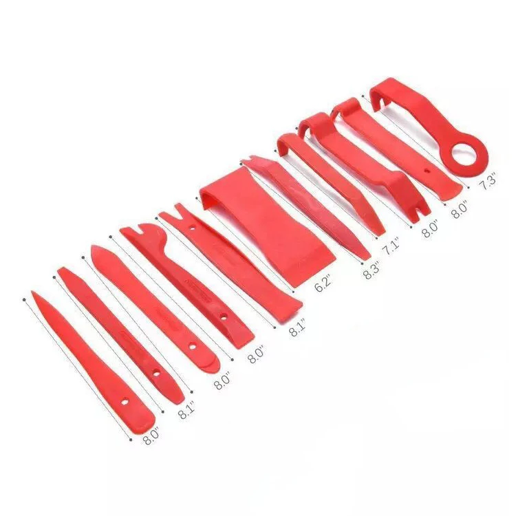 11 шт. пластиковые автомобильные панели для отделки автомобиля инструмент удаления открывания дверей инструменты