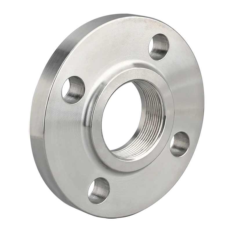 Stainless Steel Pipe Flange Corrosion Resistance Threaded Flange