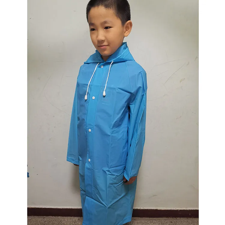 Cute Student Raincoats Waterproof Poncho Rain Cover Hooded Impermeable with School Bag Raincoat for Children