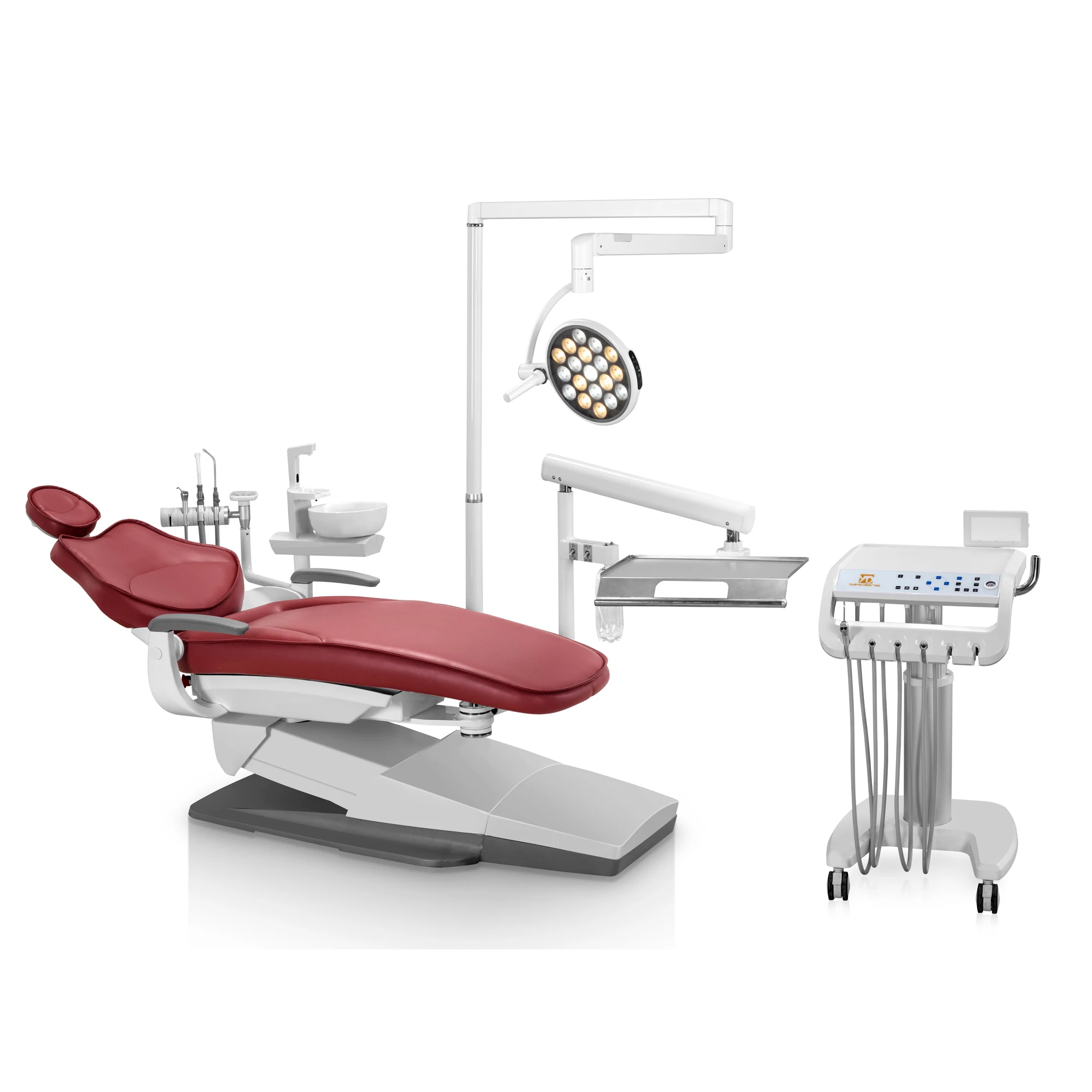 Left hand guangdong foshan dental unit chair dentist chair unidad dental sillon dental