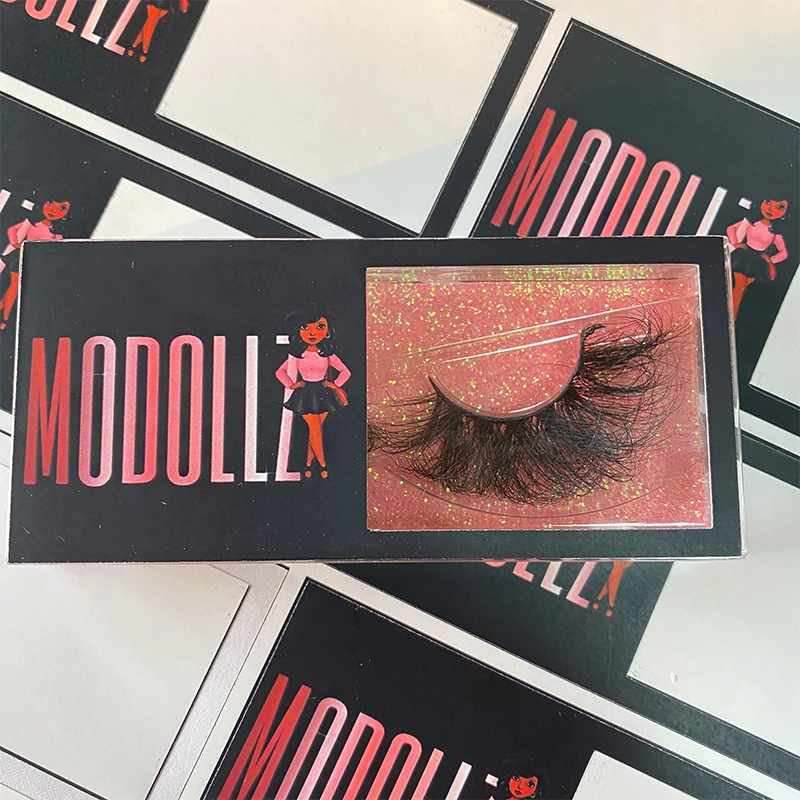 Factory Price Dramatic 25mm Bottom Full Strip Lashes 3d Mink Eyelashes Wholesale Mink Eyelash Custom Label