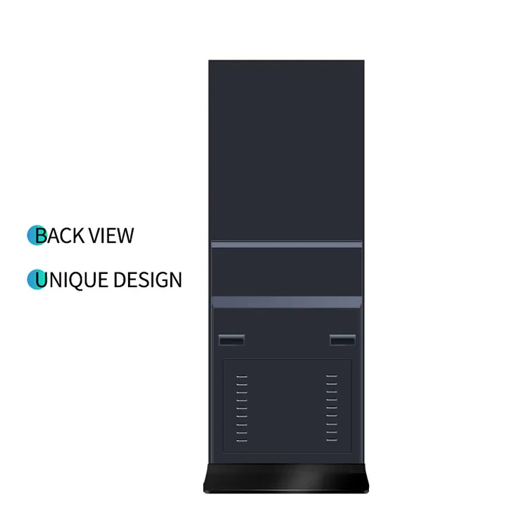 Multimedia Stand Floor Lcd Touch Advertising Machine 55Inch Kiosk Interactive Display Lcd Vertical Stand Ad Player Touch Screen