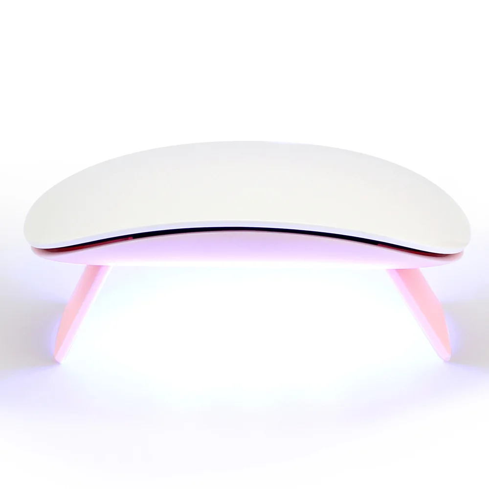Sep Discount Mini 6W UV Led lamp Nail Rechargeable Salon Acrylic Uv Led Table Nail Lamp For Nail Art
