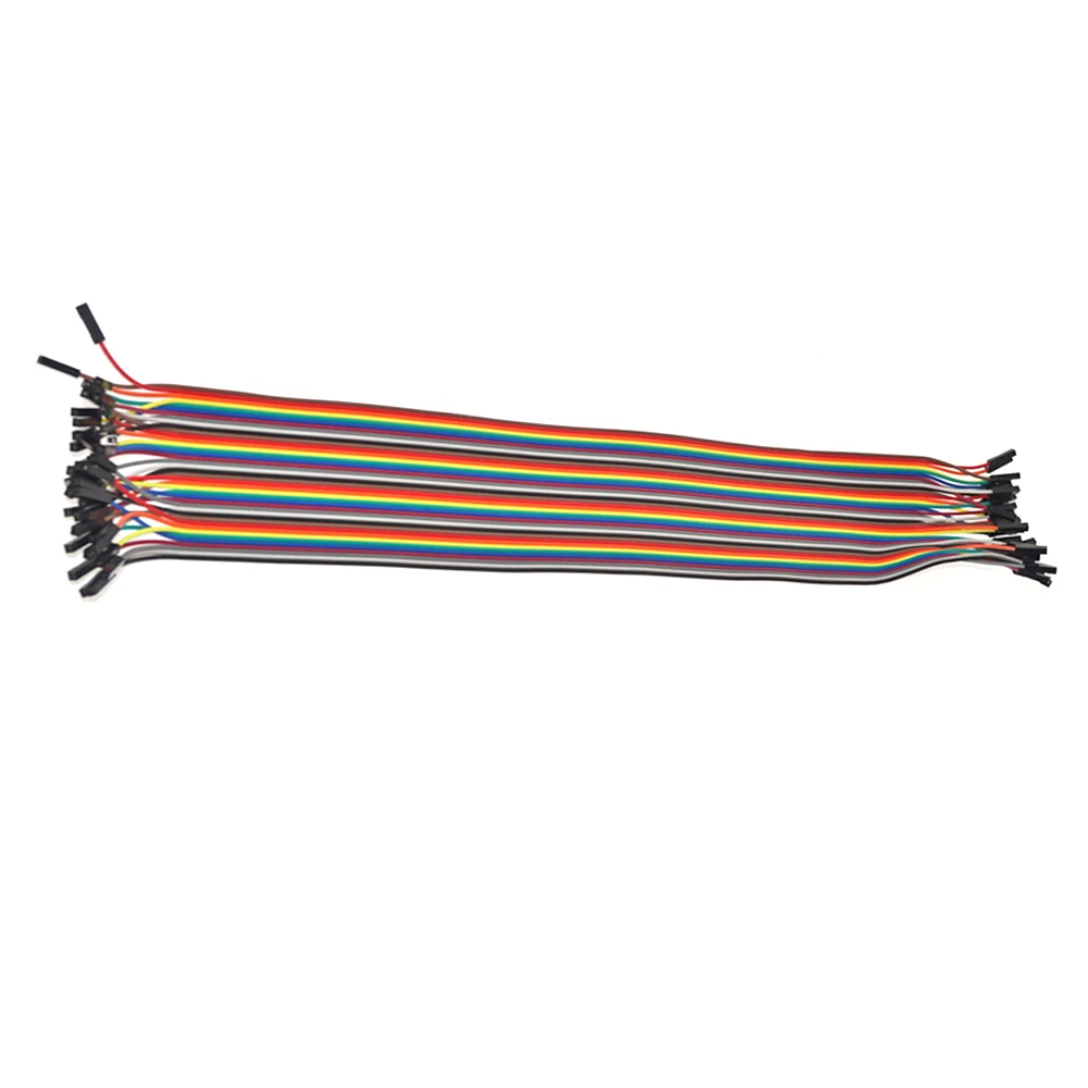 40Pin Jumper Wire Female To Female 50CM Breadboard Wire (1600337860414)
