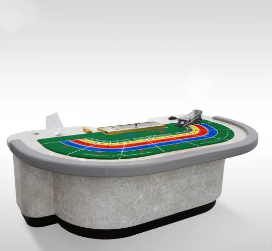 New high-quality poker table, multiplayer entertainment table, chip table