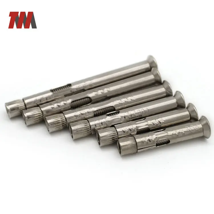 Stainless Steel Galvanized Custom Diameter M10 M16 M24 Expansion Wedge Anchor Bolt For Concrete Expansion Anchor Bolts