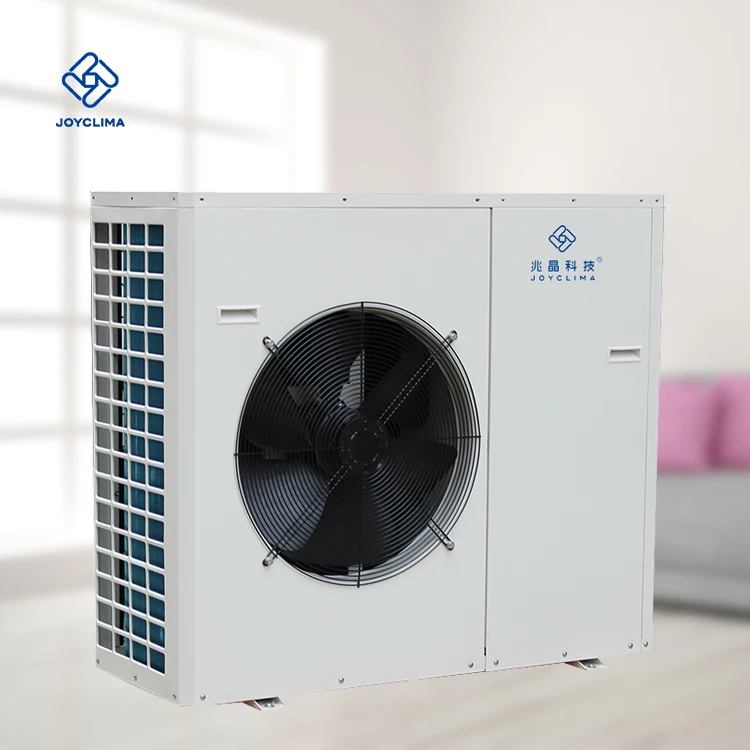 DC compressor inverter EVI air to water heat pump for ambient temperature -30C