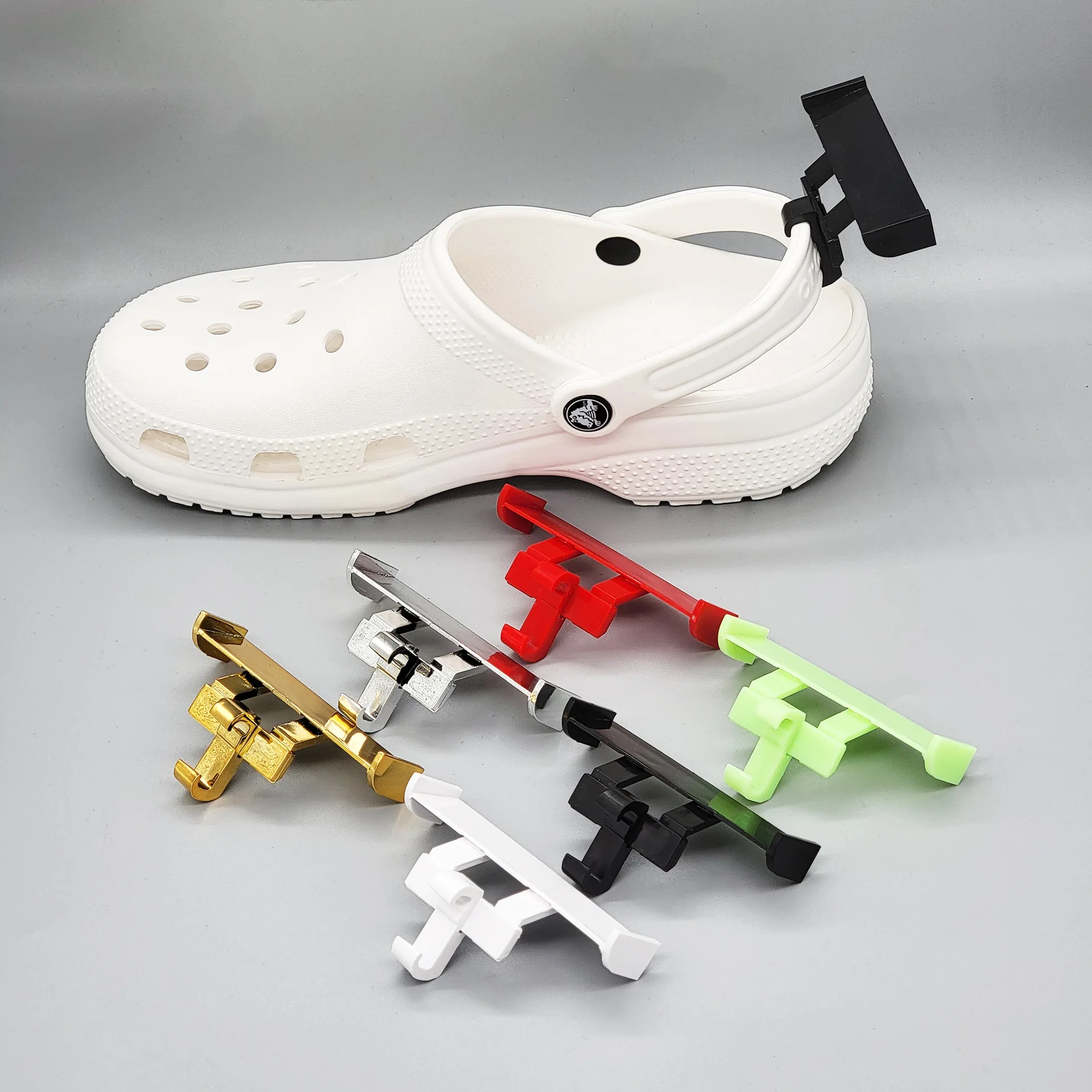 Car Spoilers Shoe charms 2 Pack Shoe Spoilers Charm Decorative Shoe Buckles Supercar Spoiler Wing