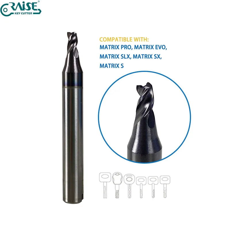 F3W F44W F22W F30W F1.25W Cutter Compatible WIth SILCA Matrix Key Duplicator Machine Locksmith Tool