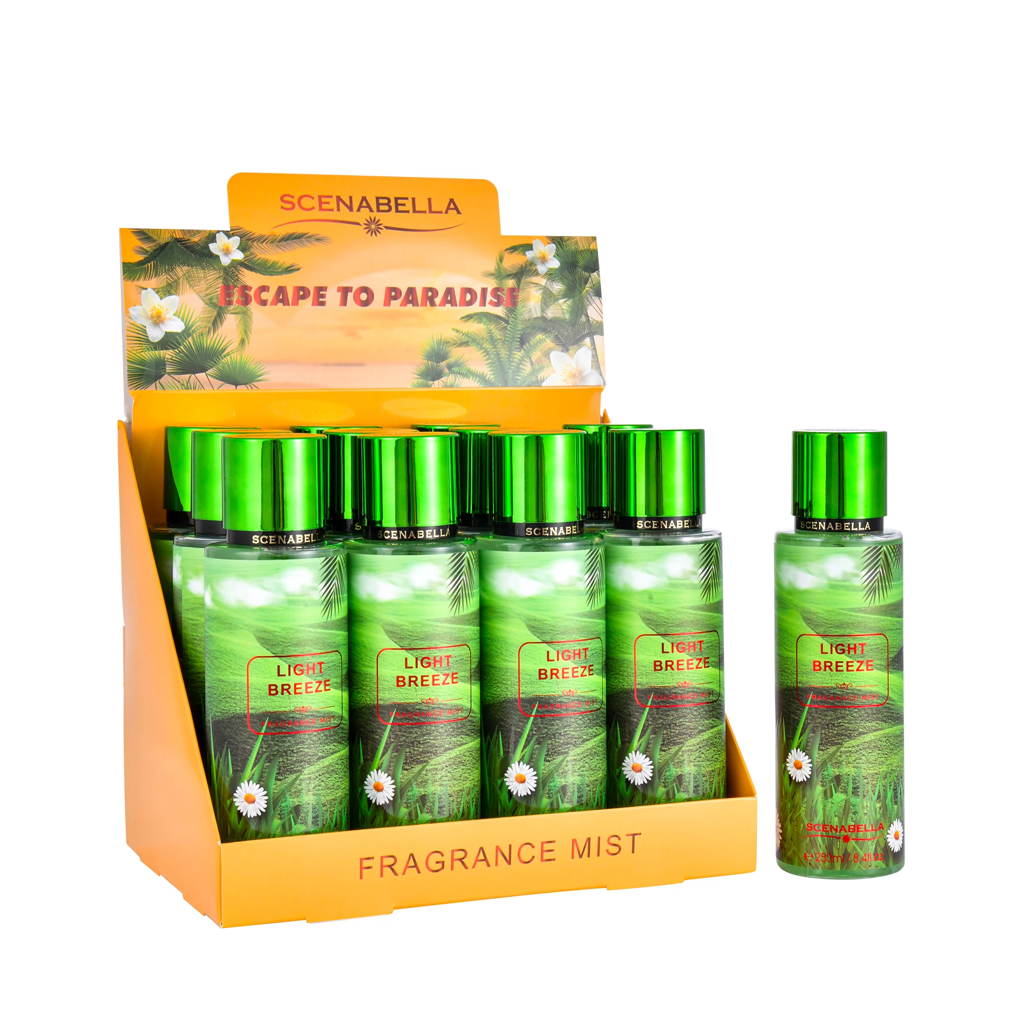 Wholesale customized private label body mist woman hair and body mist body mists and sprays