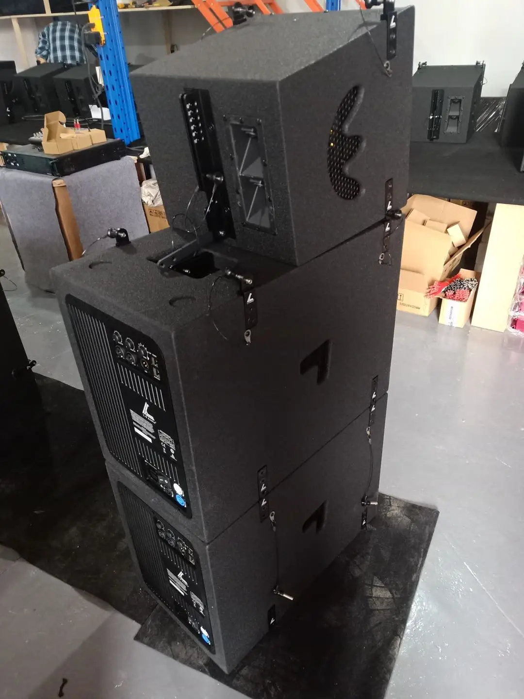 Variable modeling single 10 - inch active array speaker set 8+4 Suitable for medium and small performances