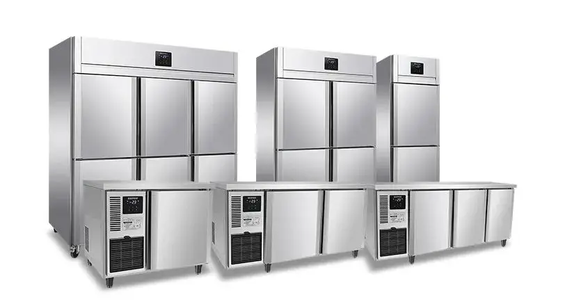 New products 2024 refrigeration equipment AILIPUSH 390L 500L 1000L 1580L 1 2 3 4 door built in fridge