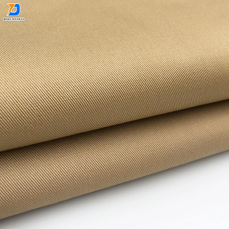 Jinda  Many color 100% Cotton Twill Uniform Fabric with  stock textiles design  100 cotton uniform fabric