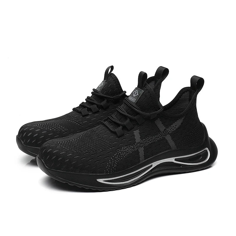 Construction Lightweight Steel Toe Work Shoes  Safety Man Industrial Safty Shoes  ppe Sports Safety Shoes