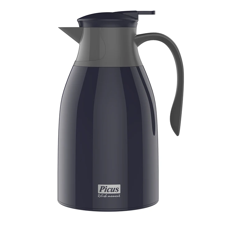 1L Thermos Jug Water Vacuum Kettle Vacuum Flask Glass Inner PP Outer Vacuum Flasks & Thermoses Keeping Drink Hot Cold 12-24hrs