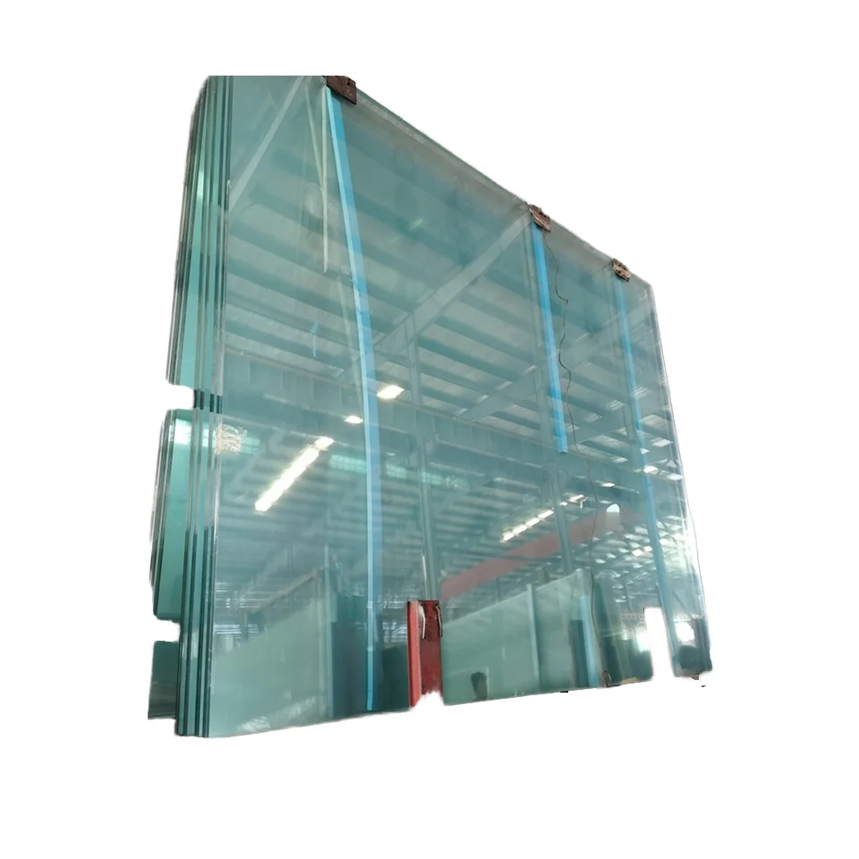 Solid 6mm 8mm 10mm 12mm Clear Float Tempered Laminated Glass Greenhouse Building Decoration Industrial Hotel Manufactured