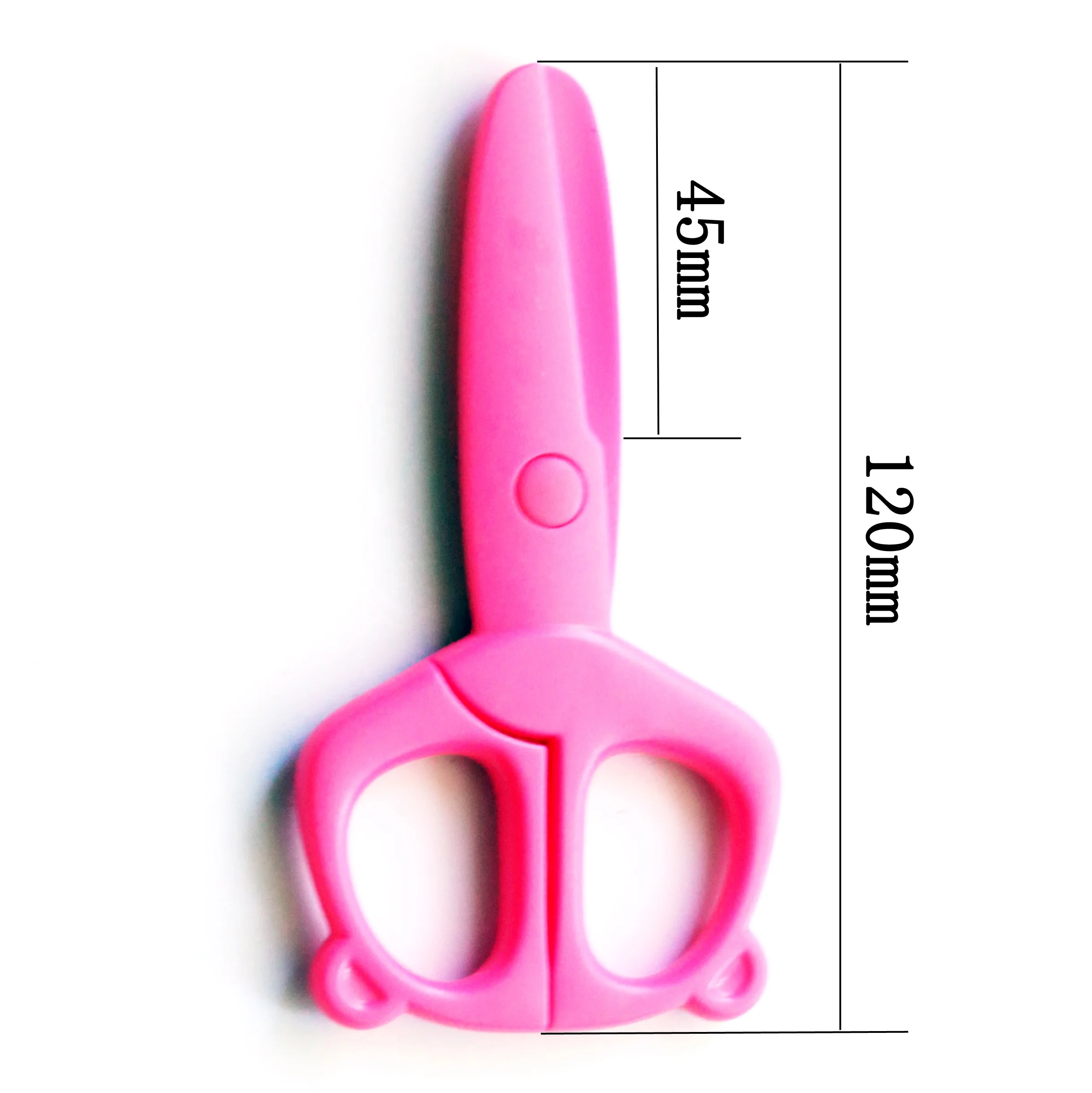 Cute Full Plastic Small Children Paper Scissors SL0512