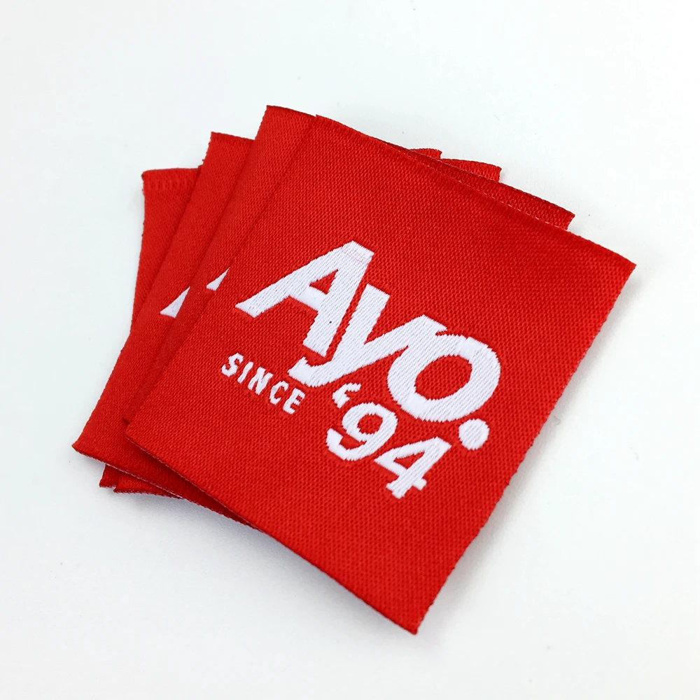 Custom high quality logo garment labels custom label