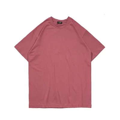  Wholesale multi color men t shirt printing blank plain shirts mens cotton oversized tshirt for