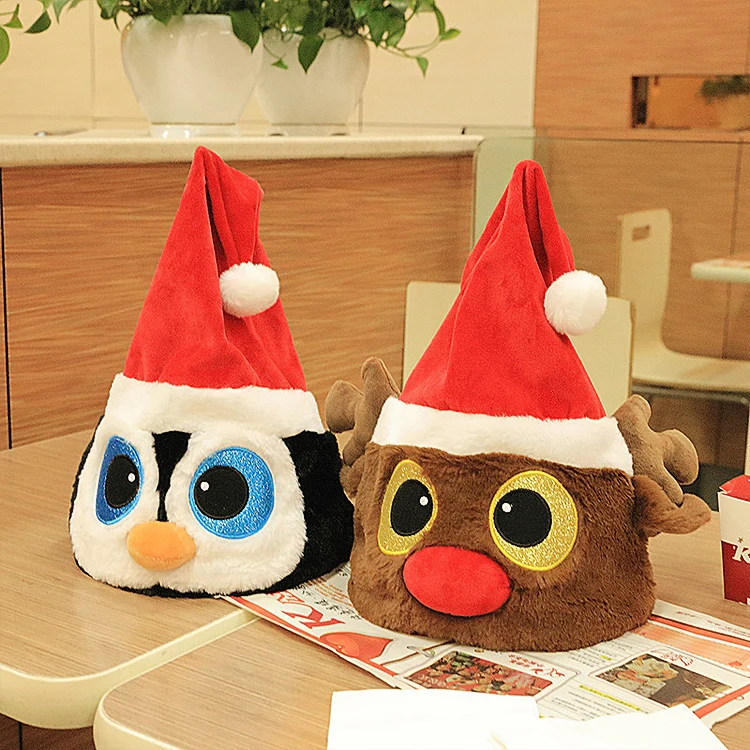 Hot sale 2020 new product singing and dancing mobile Santa hat plush funny dancing Christmas hat