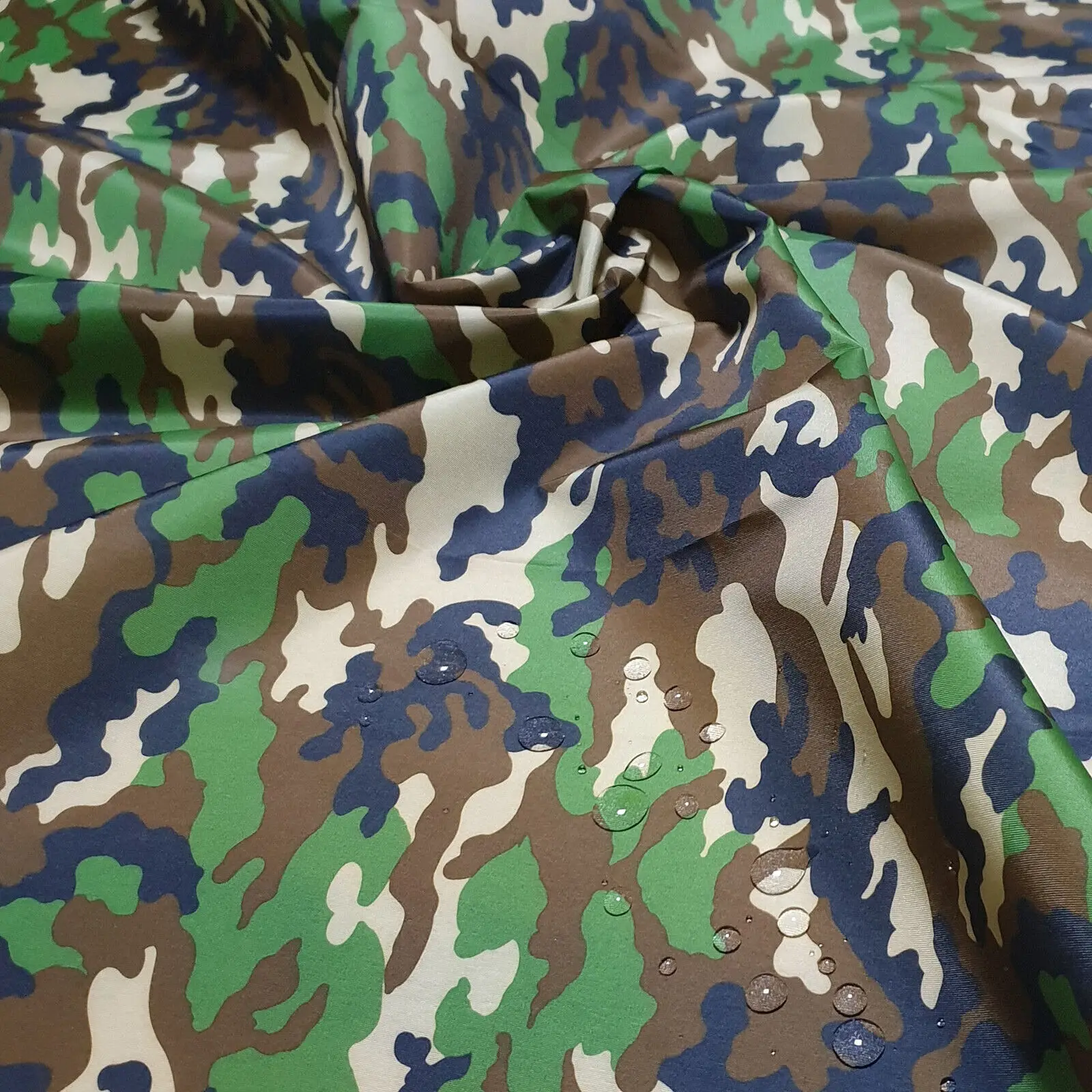 Taslan 150D Waterproof DWR Digital Camo  print   taslon  Fabric