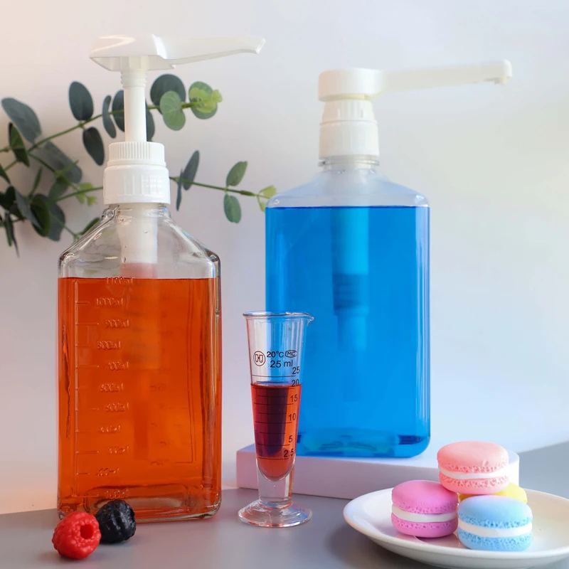 Food grade Gallon Pump 15ml 20ml 30ml Big Dosage  38 410 Sauce Pump Honey Jam Dispenser Pump for Torani Caramel Sauce