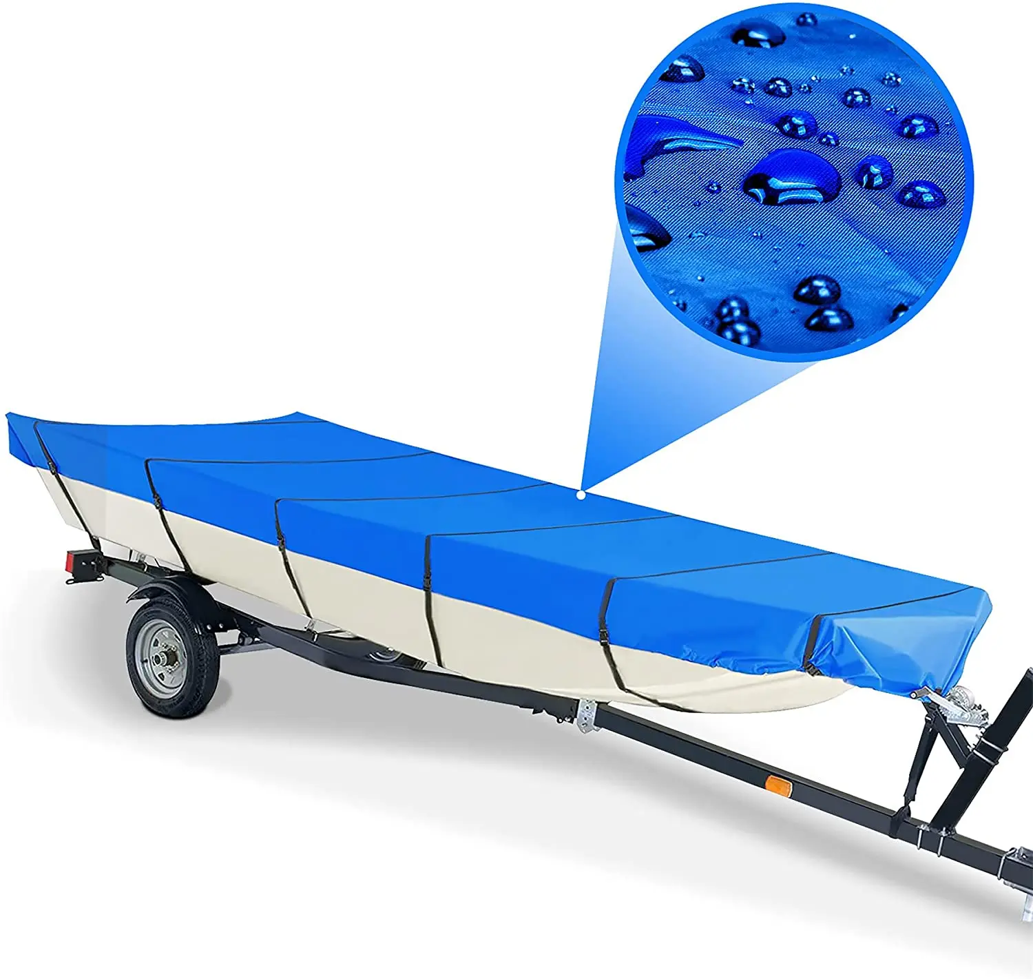 Heavy Duty Waterproof And Uv Proof Boat Cover 600d Oxford Cloth Boat Cover Machine General Yacht Cover